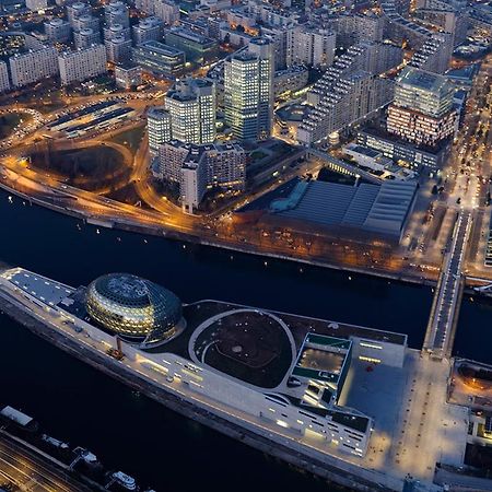 Vue Sur Seine Musicale Hotel Boulogne-Billancourt Luaran gambar